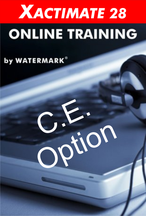 Xactimate 28 Getting Started 1 hour CE Florida Adjuster Optional